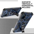 thumbnail image 3 of Funda Uso Rudo Rugged Robot Mas Mica 9d Para Huawei P40 Lite Azul Wol Mot funda de uso rudo doble capas con soporte, 3 of 6