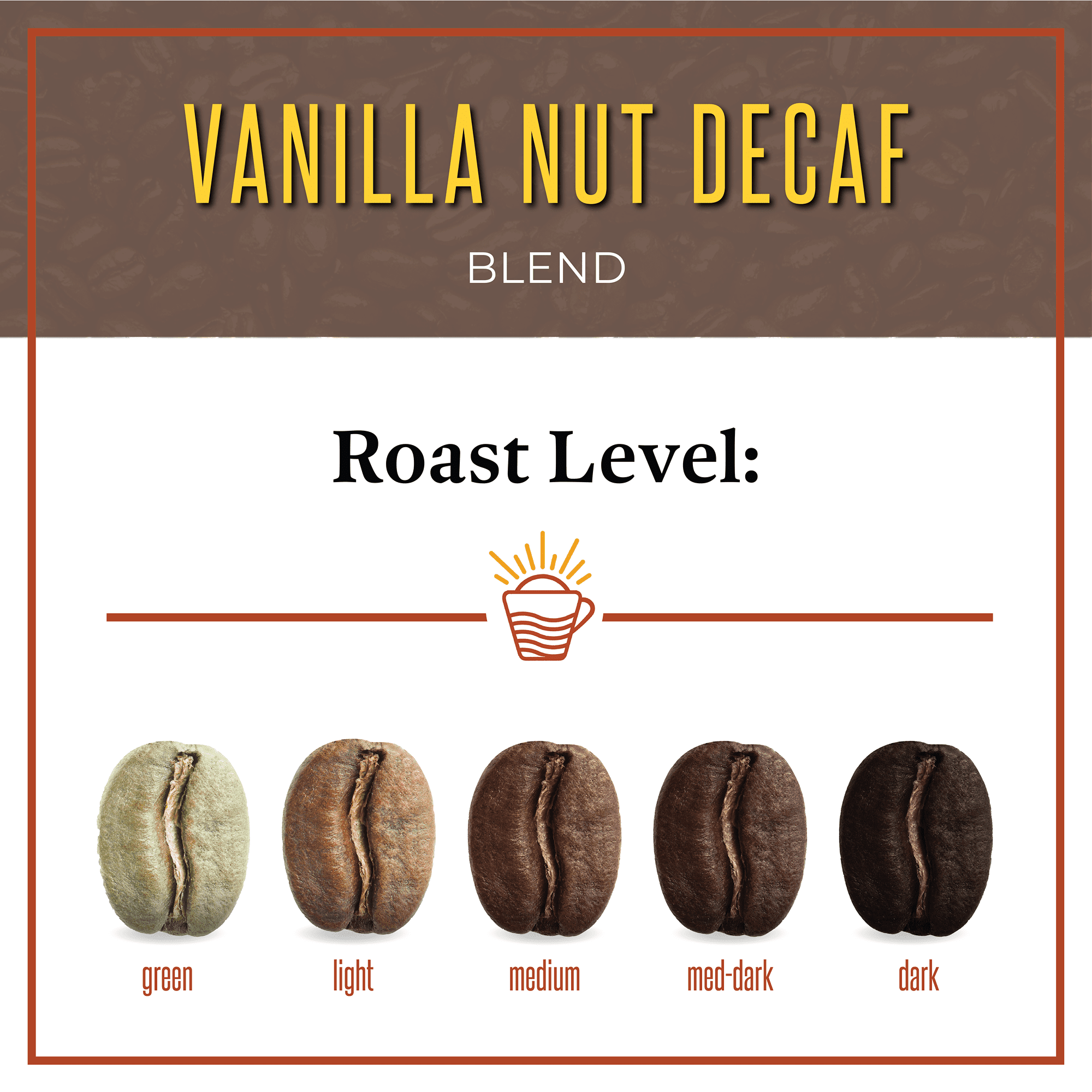 San Diego Coffee DECAF Vanilla Nut, Medium Roast, Ground Coffee, 16-Ounce Bag