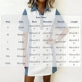 thumbnail image 3 of Noric Women's Casual Short Sleeve Dresses Lapel Button Down with Contrast Panel Relaxed Fit Shift Dresses, 3 of 9