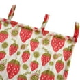 thumbnail image 6 of Urban Shop 38" x 63" Sheer Single Curtain Panel, Strawberry Print, 6 of 8