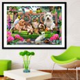 thumbnail image 3 of 5D DIY diamante pintura Animal Park punto de cruz bordado pedrería Likrtyny decoración de arte, 3 of 7