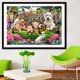 thumbnail image 5 of Pintura bordado diamantes de imitación 5D Wdftyju DIY diamante Animal Park, 5 of 8