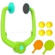 thumbnail image 1 of Juego de pelota para puerta, entrenador de tenis doméstico, estilo colgante ajustable para puerta, viene con pelotas, ideal para el ejercicio diario y la mejora de la coordinación, 1 of 2