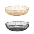 thumbnail image 4 of Cateissary Elegante frutero de metal, complemento elegante para la cocina, cesta de alambre de Metal para frutas y verduras, cesta de frutas Cocina y Comedor negro, 4 of 6