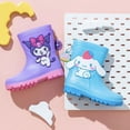 New Hello Kitty Cinnamoroll Anime Kawaii Sanrio Children Rain Boots