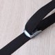 thumbnail image 3 of Correas de amarre de 10 piezas con hebilla de acero Correas de amarre de nylon de liberación rápida gruesa para amarre de carga Portaequipajes de techo para coche Portaequipajes para kayak (Negro), 3 of 4