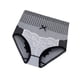 thumbnail image 2 of Ropa interior de mujer Abdomen Braguitas breves elásticas Calzoncillos de entrepierna sin costuras de cintura alta, Gris, M sidaley AP000977-01, 2 of 7