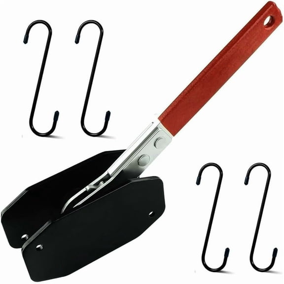 360° Rotating Ratchet Brake Caliper Tool, Break Caliper Compression Tool, Dual Piston Brake Calipers Compressor, Specialty Tools for Mechanics, Rotating Ratchet Brakes Calipers Tools(Red)