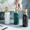 thumbnail image 3 of Dowbom Ceramic Soap Dispenser for Bathroom, Hand Soap. Refillable Lotion Dispenser, 3 of 7