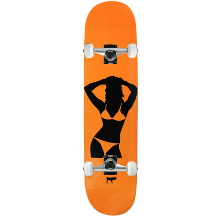 Moose Skateboard Complete Canadian Maple Girl Silhouette Orange 7.75 price history on PriceWatchPro