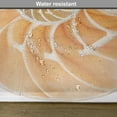 thumbnail image 6 of Ambesonne Ivory Place Mats Set of 4, Curves Helix Design, Standard Size, Cream White, 6 of 6