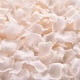 thumbnail image 1 of Pétalos de rosa artificiales de seda, hojas de pétalos de flores para bodas, envoltura de regalos, decoraciones de San Valentín, blanco, 500 unidades, 1 of 4