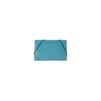 Jam Paper Plastic Business Card Holder Case Blue Frosted Sold Individually 2500