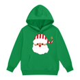 thumbnail image 6 of Mercatoo Kids Christmas Hoodie Girls Winter Cute Santa Graphic Long Sleeve Pullover Sweater Holiday Party Soft Cotton Clothes, 6 of 6