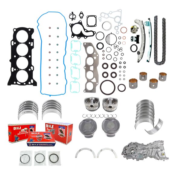 DNJ EK955AM Master Engine Rebuild Kit Fits Cars & Trucks 09-19 Toyota Highlander 2.7L L4 2672cc 16V DOHC