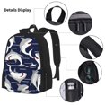 thumbnail image 3 of Balery Angry Shark Mochila Escolar 3 en 1 para Niños - Mochila Resistente con Lonchera Térmica y Estuche - Mochila Escolar para Niños y Niñas, 3 of 7