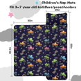 thumbnail image 5 of Monster Cartoon Truck Black Pattern Teens Toddler Nap Mat with Pillow, Sleeping Mat Bag for Preschool Daycare 60"x20", 5 of 6