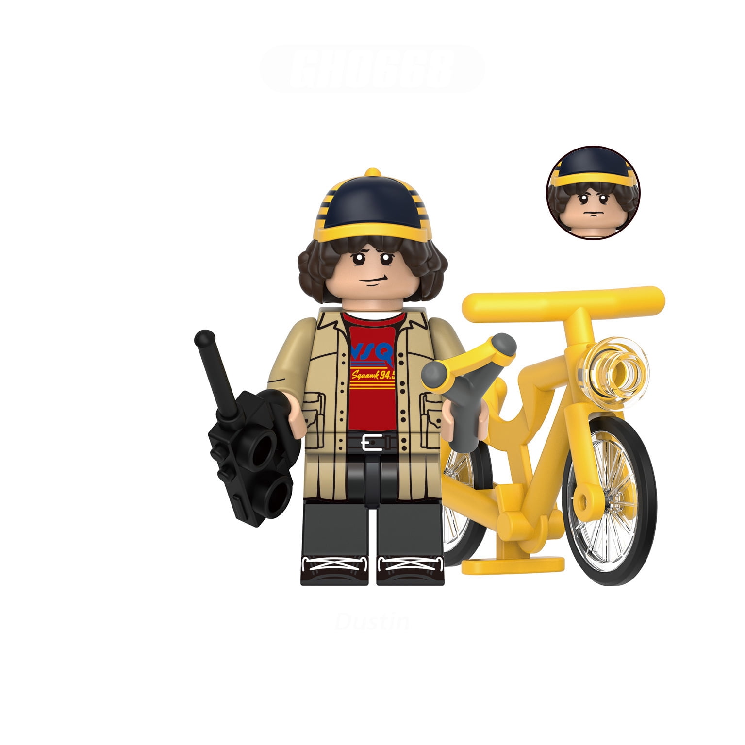8PCS Minifigures Set Eleven Upside Down Max Hawkins Movies Demogorgon Steve Dustin Mike Will Erica Robin Nancy Building Blocks, Creative Puzzle Toys for Children Christmas Gift Birthday Present