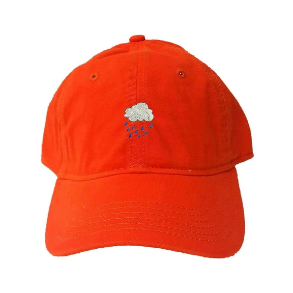 Go All Out Adult Rain Cloud Embroidered Deluxe Dad Hat