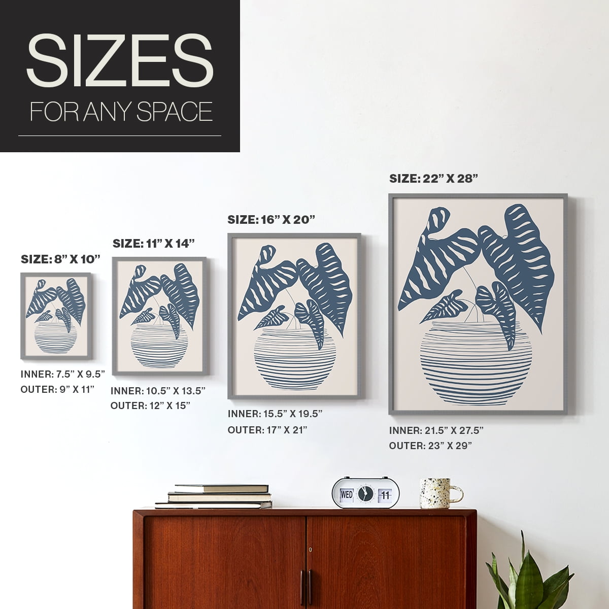 Wired in Monochrome I Framed Print - Solid Wood in Single Picture Frame Solid Wood 2 Framed Print