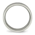 thumbnail image 4 of Auriga Fine Jewelry Titanium and Textured 6mm Band for Men Size 6.5, 4 of 6