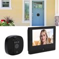 thumbnail image 1 of 4.3inch Peephole Camera, 1080P WIFI Front Door 150 Degree Wide Angle Motion Detection Peephole Viewer, with Two Way Video Call, 170 Degree HD Night Vision, for Home, 1 of 7