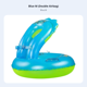 thumbnail image 2 of Abbraccia Flotador inflable serpiente de dibujos animados, generación avanzada, doble refuerzo, flotador infantil, rosa, 2 of 6