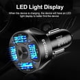 thumbnail image 3 of Portable Car Quick Charger Universal 4 USB Ports QC3.0 Stable Charging Adapter, 3 of 5