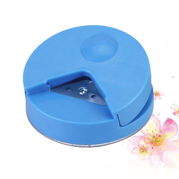 Phenofice Office Corner Paper Punch with R4 Radius Rounder, Plastic, 1 Piece for Precise Document Edging