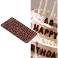 thumbnail image 3 of 3 Pack 26 English Alphabet Shape Silicone Chocolate Cake Molds DIY Baking Tools Home Kitchen Accessories, 3 of 5
