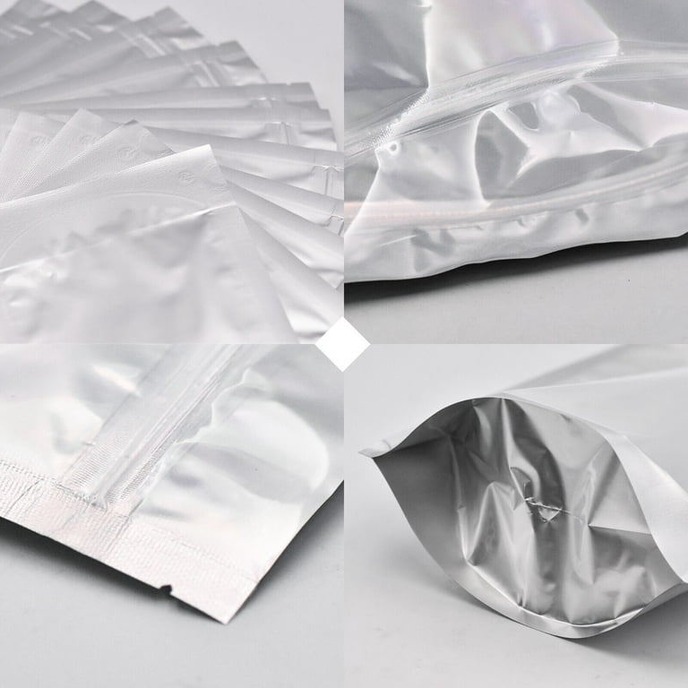 1 Gallon Resealable Smell-Proof Mylar Foil Bags Zip Lock Pounch