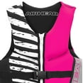 thumbnail image 3 of WICKED Kwik-Dry Neolite Flex Life Vest, Youth, Hot Pink, 3 of 7