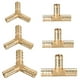 thumbnail image 1 of Conectores de Latón Sweethay 6 unids/set 6mm 8mm 10mm para Jardín Y patio HA074835-00B, 1 of 6