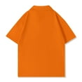thumbnail image 5 of Kid Boys' Polo Shirts Orange Polo Shirt Summer Polo Shirt with Short Sleeves Shirts for Boys 8-9 Years, 5 of 5