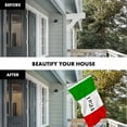 thumbnail image 3 of G128 Combo Pack: 6 Ft Tangle Free Spinning Flagpole (Silver) & Alamo 1824 Flag 3x5 Ft Printed 150D Polyester, Brass Grommets (Flag Included) Aluminum Flag Pole, 3 of 9