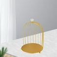 thumbnail image 5 of Bird Cage Desk Perfume Organizer Holder Cosmetics Makeup Jewelry Rack Holder 1-Tier, 5 of 7