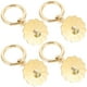 thumbnail image 1 of 4pcs Muebles de estilo europeo Manejar Muebles Manejar Handles Forma de Flores, 1 of 6