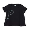 thumbnail image 2 of RENOVA MEDICAL WEAR Mastectomy Recovery Shirt (Black, X-Large), 2 of 4
