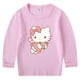 thumbnail image 4 of Hello Kitty-Camiseta de manga larga para niños y niñas, top de cuello redondo de algodón con dibujos animados, ropa de primavera y otoño, 4 of 5