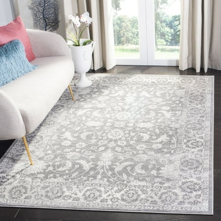 SAFAVIEH Brentwood Shannen Traditional Area Rug 4 x 6 Cream/Grey