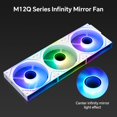 thumbnail image 2 of Ventiladores para gabinete PC Thermalright TL-M12QW-S X3 120 mm PWM ARGB, 2 of 9