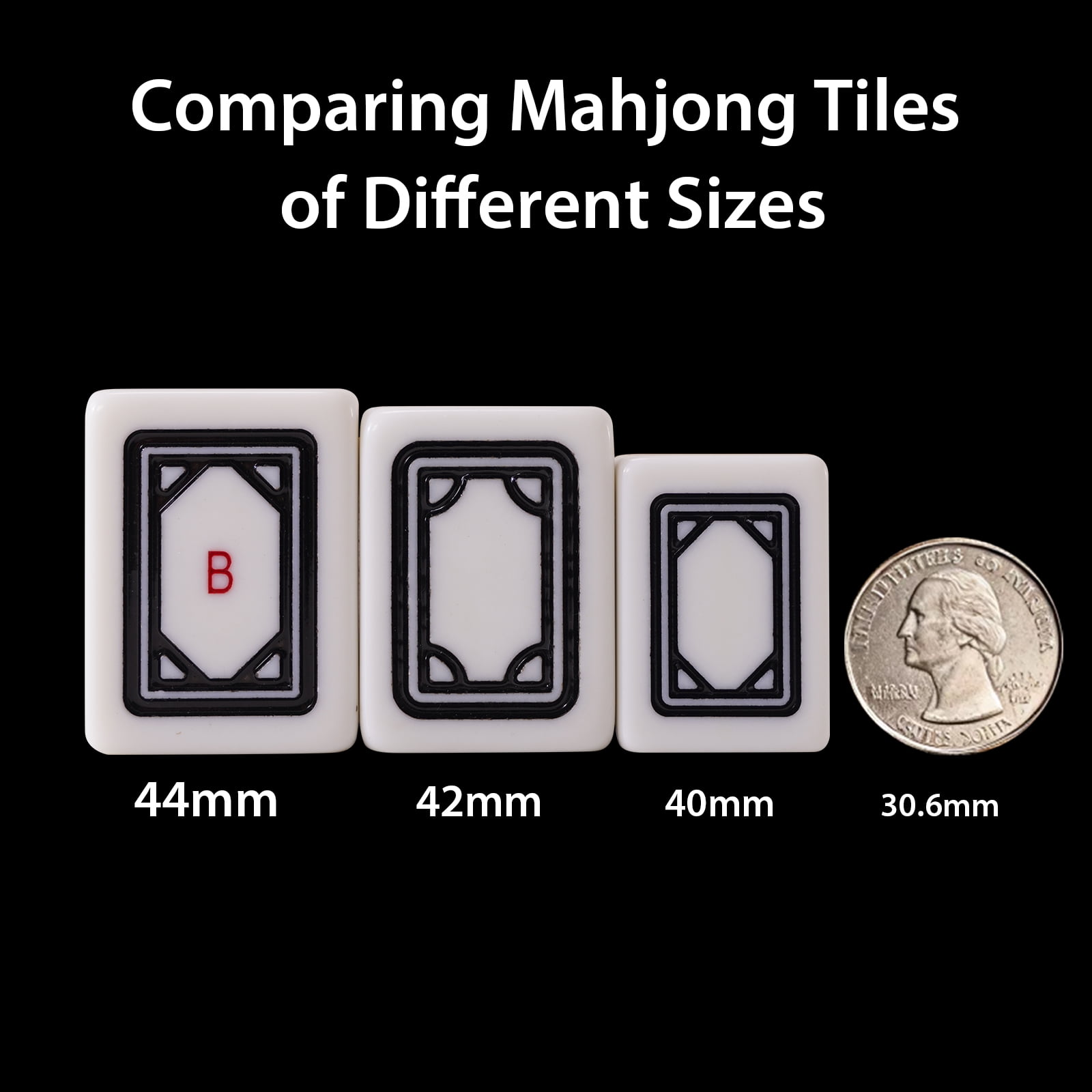 Automatic Mahjong Table with Wheels - 2 Sets of 144 42mm Tiles(Blue & Green) - Electric Foldable Mahjong Table Shuffler for Chinese Party and Gifts