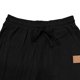 thumbnail image 5 of Pantalones casuales de longitud completa para hombre, color sólido, bolsillo, cintura elástica, rectos, de poliéster., 5 of 7