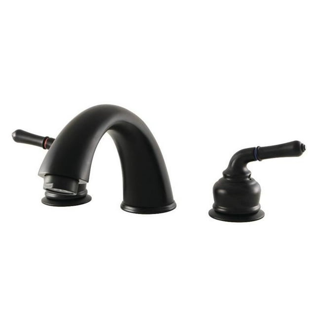 Kingston Brass KB360 Magellan Robinet de Baignoire Romaine Noir Mat