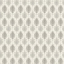 3122-10310 Mombi Grey Diamond Shibori Wallpaper with Tie Dyed Alternating Rows in Grey Off White Colors Bohemian Style Prepasted Acrylic Coated Paper