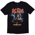 thumbnail image 1 of AC/DC  Adult PWRD-UP In Rock We Trust Back Print T-Shirt, 1 of 2