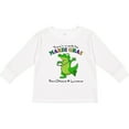 thumbnail image 3 of Inktastic There's No Party Like Mardi Gras-alligator Boys or Girls Long Sleeve Toddler T-Shirt, 3 of 5