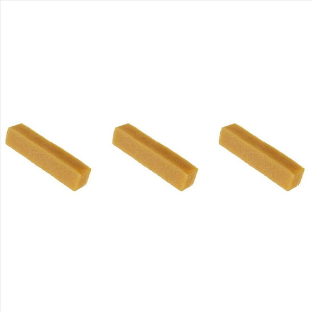 3X Barra de Pegamento de Limpieza Abrasiva Limpiador de Tambor de Banda de Lija Borrador de Limpieza de Papel de Lija para Lijadora de Disco de Banda B