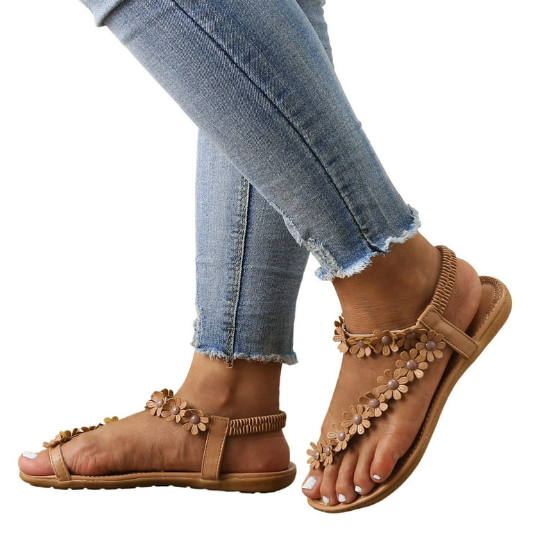 Rainbow flip flops shop wide feet
