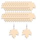 thumbnail image 3 of 50 Uds. De pendientes de madera, accesorios de oreja de gota de madera, joyería informal, adorno de oreja de fiesta para mujeres y niñas (beige) FRCOLOR Hogar7424320, 3 of 7